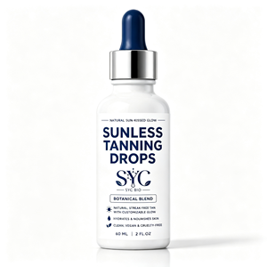 Gotas Autobronceadoras OEM de Lujo con Aceite de Coco y Aloe Vera para un Brillo Natural y una Piel Radiante, con Hidratación - Product Image 1