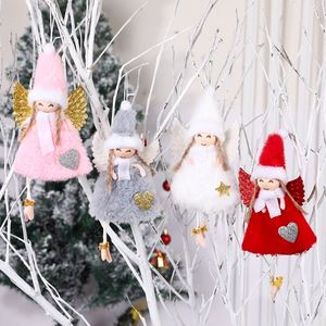 Adornos Navideños de Ángel Niña al por Mayor, Decoración Colgante de Tela Premium para Navidad, Bajo MOQ, Suministro de Fábrica - Product Image 1