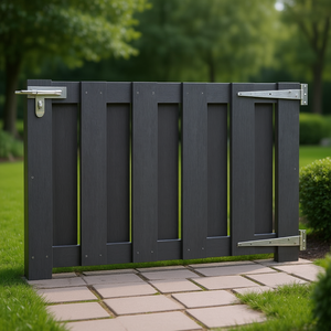 Portail de jardin WPC 39,4x23,6 pouces, clôture durable pour usage extérieur - Product Image 2