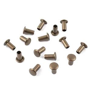 Rivets creux en gros, rivets tubulaires pour sacs en cuir, chaussures, ceintures, accessoires de maroquinerie - Product Image 1