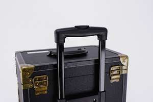 Estojo de trem de maquiagem para cabeleireiro, caixa organizadora para viagem, de salão de beleza, bagagem, caixa de ferramentas JR-2285 - Product Image 6