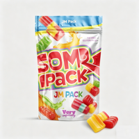 Sachets refermables personnalisés en papier kraft de qualité alimentaire pour aliments pour bébés, aliments pour animaux, nouilles, conserves, fruits secs, bonbons