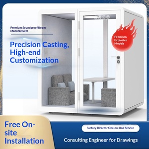 Cabine insonorisée <span class=keywords><strong>mobile</strong></span> pour téléphone, studio d'enregistrement de batterie et piano, bureau, maison, personnalisable, installation sur site gratuite - Product Image 2