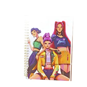 Kpop Demo <span class=keywords><strong>Hunter</strong></span> A5 Xoắn Ốc Máy Tính Xách Tay Phù Thủy Nhóm Gaza Cậu Bé Ban Nhạc Phim Hoạt Hình Văn Phòng Phẩm Cho Học Sinh Đồ Cung Cấp Trường Học - Product Image 5