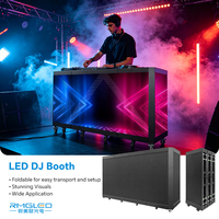 RMGLED DJ-Pult Digitale Konsole mit LED-Bildschirmanzeige und Individuellem Logo-Frontdesign für Hochzeiten und Veranstaltungen