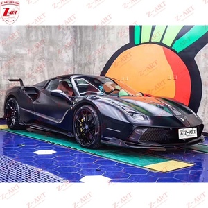Kit <span class=keywords><strong>de</strong></span> Carrocería Z-ART Estilo M <span class=keywords><strong>488</strong></span> Aerokit para <span class=keywords><strong>Ferrari</strong></span> <span class=keywords><strong>488</strong></span> <span class=keywords><strong>GTB</strong></span> 2015-2019, Alerón Trasero Mejorado, Difusor para <span class=keywords><strong>Ferrari</strong></span> <span class=keywords><strong>488</strong></span>, Kit <span class=keywords><strong>de</strong></span> Tuning - Product Image 3