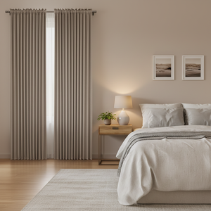Tela de Cortina de <span class=keywords><strong>Lino</strong></span> Personalizada de Fábrica para el Hogar, Serie de <span class=keywords><strong>Lino</strong></span>, Cortinas Hechas de Tela Gruesa de Mezcla de Poliéster y <span class=keywords><strong>Lino</strong></span> - Product Image 2
