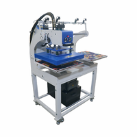 Presse à chaud hydraulique automatique double station 50x50cm et 60x60cm pour l'impression sur tissus, vêtements et textiles