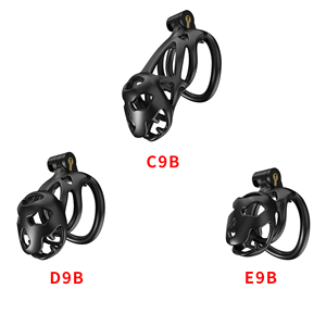 YPM <span class=keywords><strong>cabeza</strong></span> de leopardo impresión 3D jaula para pene dispositivos de castidad masculina jaulas de bloqueo de pene jaula de castidad de resina para hombres - Product Image 1