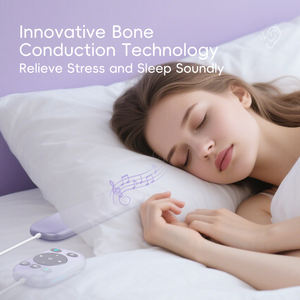 Altavoz Portátil Inalámbrico Cómodo con <span class=keywords><strong>Audio</strong></span> Supergraves, Conducción Ósea, ABS Ecológico, Lavable, <span class=keywords><strong>para</strong></span> Relajarse y Mejorar el Sueño - Product Image 3