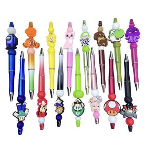 Entrega rápida, cadena fácil de grado alimenticio, pulsera de joyería DIY, cuentas en pluma, personaje, cuentas focales de animales - Product Image 1