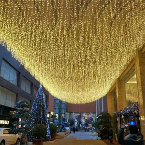 Guirnalda Led romántica para decoración <span class=keywords><strong>de</strong></span> jardín, ventana, Patio, fiesta, Navidad, boda, <span class=keywords><strong>cascada</strong></span> <span class=keywords><strong>de</strong></span> hadas - Product Image 2