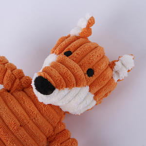 Jouet à mâcher pour animaux de compagnie, en coton doux et en velours côtelé, jouets écologiques pour animaux de compagnie, peluche pour animaux de compagnie - Product Image 5