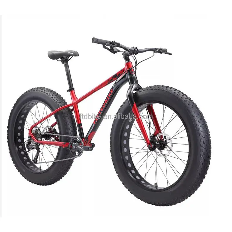 26 inç yağ lastik bisiklet 21 hız dağ bisikleti alaşım çerçeve 3.8 yağ lastik bisiklet stokta ucuz Fatbike ücretsiz kargo bisiklet SnowBike