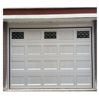 Chinois Conception Électrique Galvanisé En Acier de Sécurité porte De Garage Sectionnelle