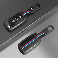 Funda de Aleación de Zinc para Llave Remota Plegable de 3 Botones para Changan CS15/CS35/CS75/CS95/V3/V5/V7/Eado/Raeton Plus Coupe