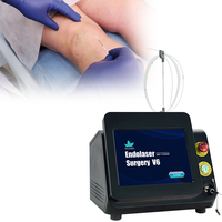 Écran tactile 980nm 1470nm Diode Laser EVLT Varices Veines de jambe Machine de traitement