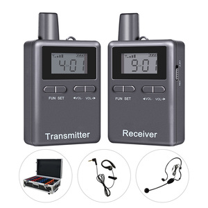 CE Certified High Quality Portable for Radio Wireless Chip Microphone System Tour Guide Communication Equipment Hajj Umrah Tour - Product Image 5