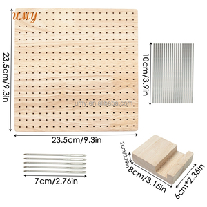 <span class=keywords><strong>Tapis</strong></span> de bloc à tricoter en polyester accessoire de planche de <span class=keywords><strong>blocage</strong></span> au Crochet pour la couture artisanat et sacs à main Carteras Tejidas Au Sac - Product Image 4
