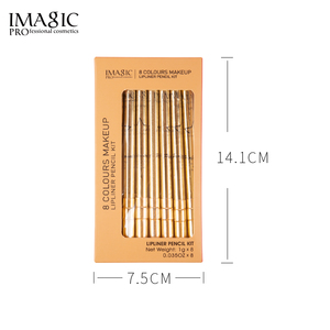 Crayon à lèvres crémeux IMAGIC avec taille-crayon, glisse douce, imperméable, longue tenue, fini mat pour un effet repulpant des lèvres - Product Image 6