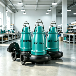 Pompe à eaux usées submersible 200 pour le traitement des eaux usées des hôpitaux et des hôtels 75KW - Product Image 1