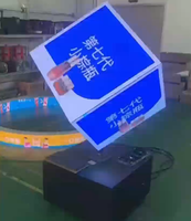Schermo LED Cubo a Colori Completi su 4 Lati 320*320*320mm P2.5 con SDK Abilitato per Video Wall per Centri Commerciali e Uso Educativo