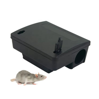 Piège à rats réutilisable de haute qualité pour usage commercial en extérieur, station d'appât pour rongeurs avec clé, en plastique solide