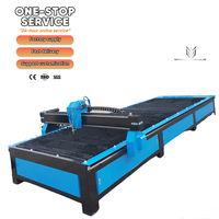 Machine de découpe plasma CNC de bureau robuste 1560 32 kW pour la découpe de tôles en acier au carbone et en acier inoxydable