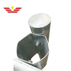 Barrera de carretera para vehículos, barandilla de viga de acero de tres ondas flexible en carretera usada, bloque espaciador de barandilla a la venta - Product Image 5