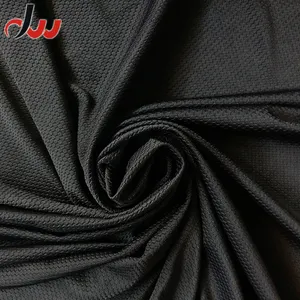 Fleck vierseitiger elastischer atmungsaktiver sechseckiger Stil Jacquard Polyester Nylon Spandex Stoff