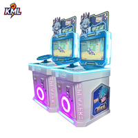 Machine de jeu d'arcade 3D simulateur de course automobile, à monnayeur, en anglais, en plastique, pour enfants, KML K-4002