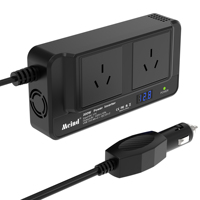 Convertisseur d'alimentation pour voiture 200W 12V/24V vers 110V/220V, transformateur de puissance haute performance pour camion, chargeur d'usine