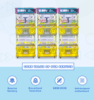 Clips machine à prix machine de jeu d'arcade mini cadeau jeton à pièces jouet distributeur automatique grue d'arcade collation jouet jeu