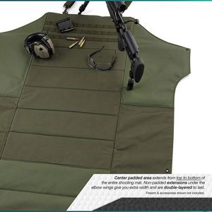 แผ่นรองยิงปืนแบบหนาพิเศษ Tactical Deluxe พร้อมระบบปลดเร็วอเนกประสงค์ สำหรับการยิงเป้าและกีฬายิงปืน - Product Image 3