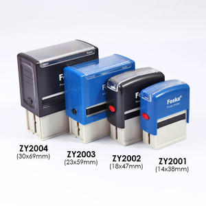 Stempel Otomatis FOSKA Isi Ulang untuk Keperluan Bisnis, Akuntansi, Pemesanan, Pekerjaan Kantor, dan Manajemen Dokumen yang Efisien - Product Image 2
