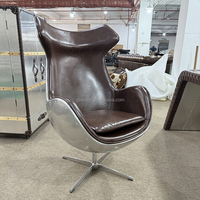 Bureau de direction G-Bardon T8301, design créatif, style industriel vintage, sculpture d'aile d'avion, cadre en aluminium