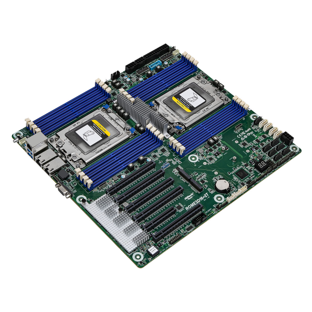 New ASRock Rack X99 Dual F2 ATX Motherboard Dual Socket LGA771 AMD EPYC 7002/7003 CPUs DDR4 SCSI Server Gigabit LAN BMC