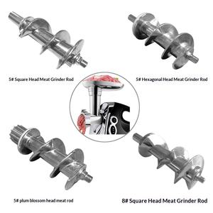 เครื่องบดเนื้อสแตนเลส 420 ใบมีดแบบตาข่าย ขนาดเล็ก สำหรับทำไส้กรอก ยี่ห้อหมิงเจี้ยน พร้อมแผ่นเจาะรูและแกนบด - Product Image 3