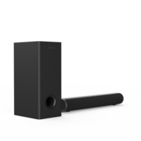 MyBestSound grosir pabrik 2.1 Soundbar 50W berkabel Subwoofer untuk 5.0 3 Speaker dengan pelindung logam untuk sistem teater Rumah