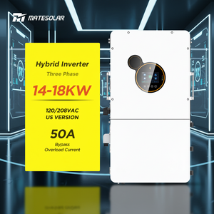 Inversores Solares Híbridos Trifásicos de 14kW, 16kW y 18kW, 48V, para Sistemas Fuera de la Red, en Oferta - Product Image 2