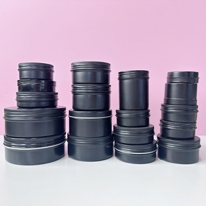 Envase de Aluminio Negro Mate de 100 ml para Cera Capilar, Arcilla Capilar, Crema Cosmética - Product Image 4