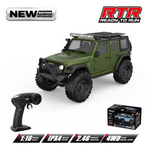 Eli Toys HB 1:16 a escala completa <span class=keywords><strong>Land</strong></span> <span class=keywords><strong>Rover</strong></span> <span class=keywords><strong>Defender</strong></span> <span class=keywords><strong>RC</strong></span> 4x4 vehículo Metal <span class=keywords><strong>RC</strong></span> Crawler coche camión modelo regalo de cumpleaños para niños - Product Image 6