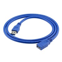USB 3.0 Verlängerungskabel Typ A Stecker auf Buchse USB-Verlängerung Schnelle Datenübertragung Kompatibel mit PC, Laptop, Tastatur, USB-Stick