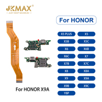 JKMAX Pcb Konektörü Kuyruk Fişi Cep Telefonu Küçük Kartı, HONOR X9A Y8 USB Port Şarjı için Esnek Kablolu Telefono Placa Pequena