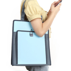 Carpeta Expandible de PP con Asa, Diseño Nuevo de Canhao, Formato A4, Artículos Esenciales para la Universidad y Oficina, Impresión Personalizada, Empaque para Cuadernos - Product Image 2