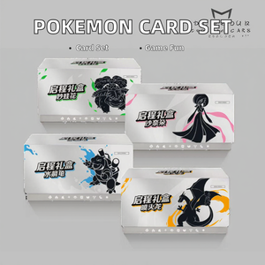 Boîte cadeau <span class=keywords><strong>premium</strong></span> Eevee de l'eau, du feu et du tonnerre en chinois simplifié original en gros, carte à collectionner Pokémon - Product Image 2
