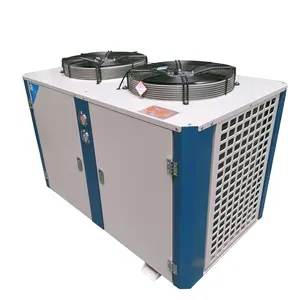 Caixa de alta qualidade tipo U condensador e compressor R134a gás refrigerante para refrigerador de sala fria