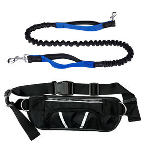 Rifornimento della fabbrica di alta qualità OEM <span class=keywords><strong>Hands</strong></span> <span class=keywords><strong>Free</strong></span> Riflettente del cane di nylon bungee guinzaglio del cane di formazione - Product Image 1