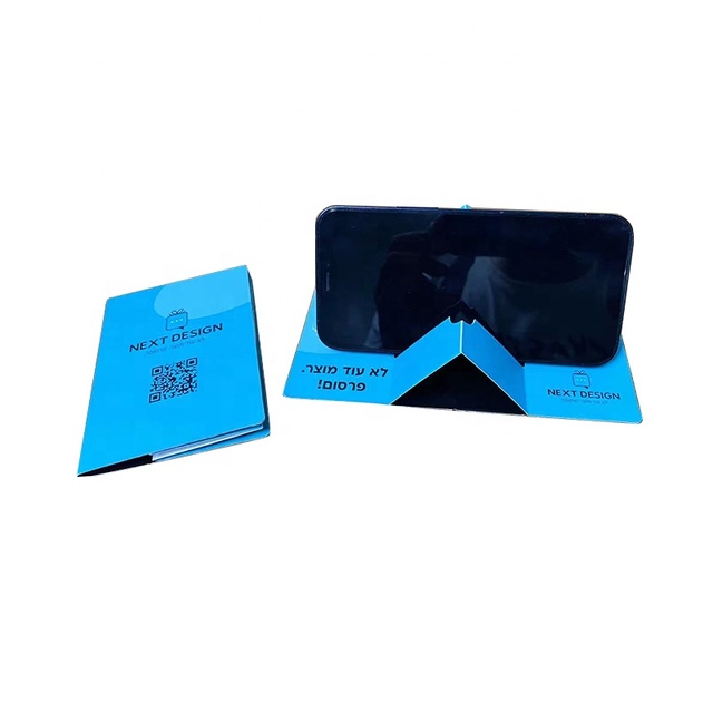 Foldable Portable Paper Mobile Phone Stand