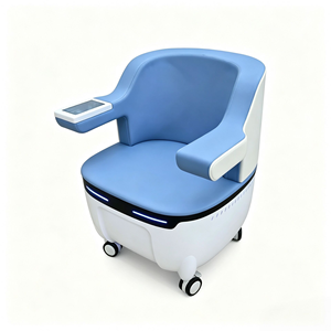 Chaise ergonomique à dossier haut EMS <span class=keywords><strong>pour</strong></span> le plancher pelvien, avec double zone de stimulation <span class=keywords><strong>pour</strong></span> la taille et les hanches, dispositif de rééducation post-partum <span class=keywords><strong>pour</strong></span> salon - Product Image 4